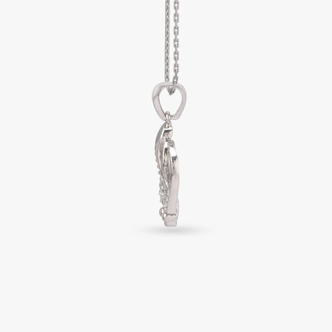 Radiant Khanda Silver Pendant