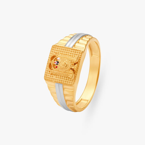 Spiritual Elegance Ring For Men