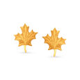 Contemporary Leafy Stud Earrings,,hi-res image number null