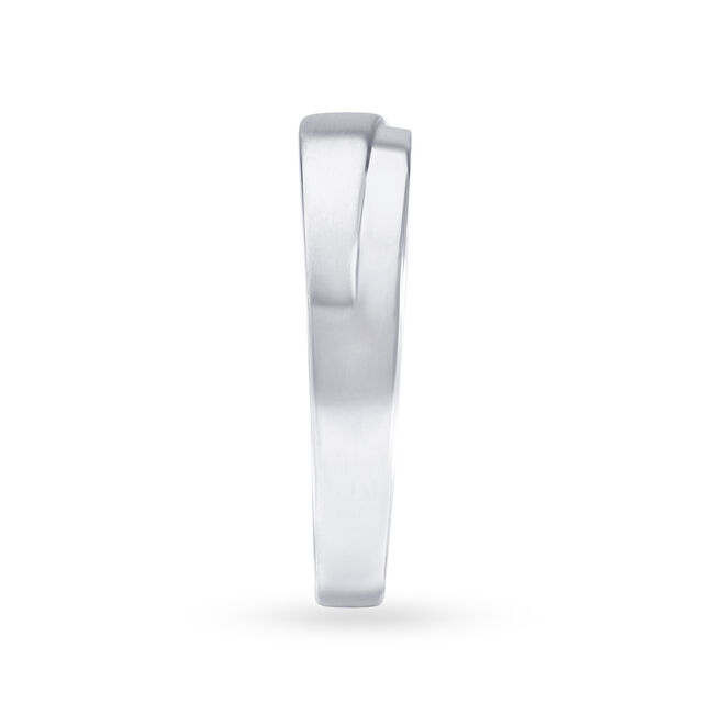 Classy Wrap Platinum Ring for Men,,hi-res image number null