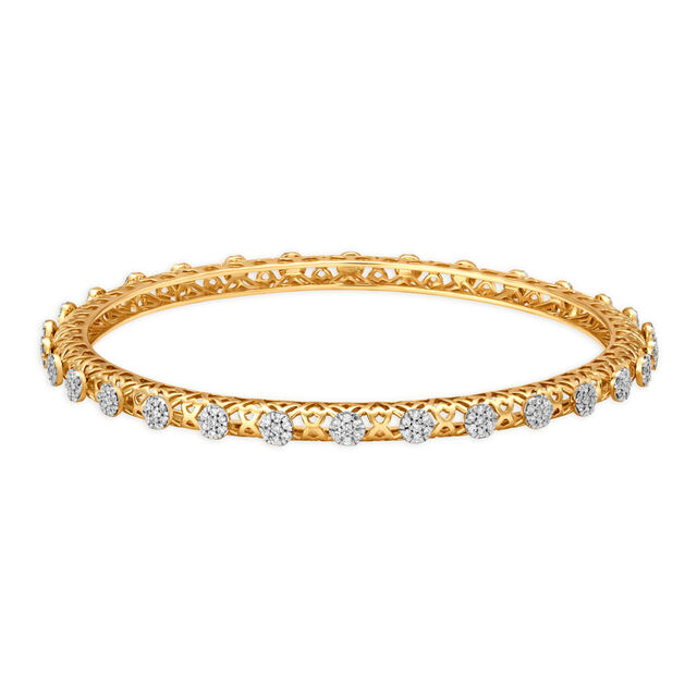 Elegant Diamond Bangle to pair with your Ethnic Festive Wear,,hi-res image number null