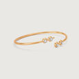 Sublime Crescents 14Kt Diamond Bangle,,hi-res image number null