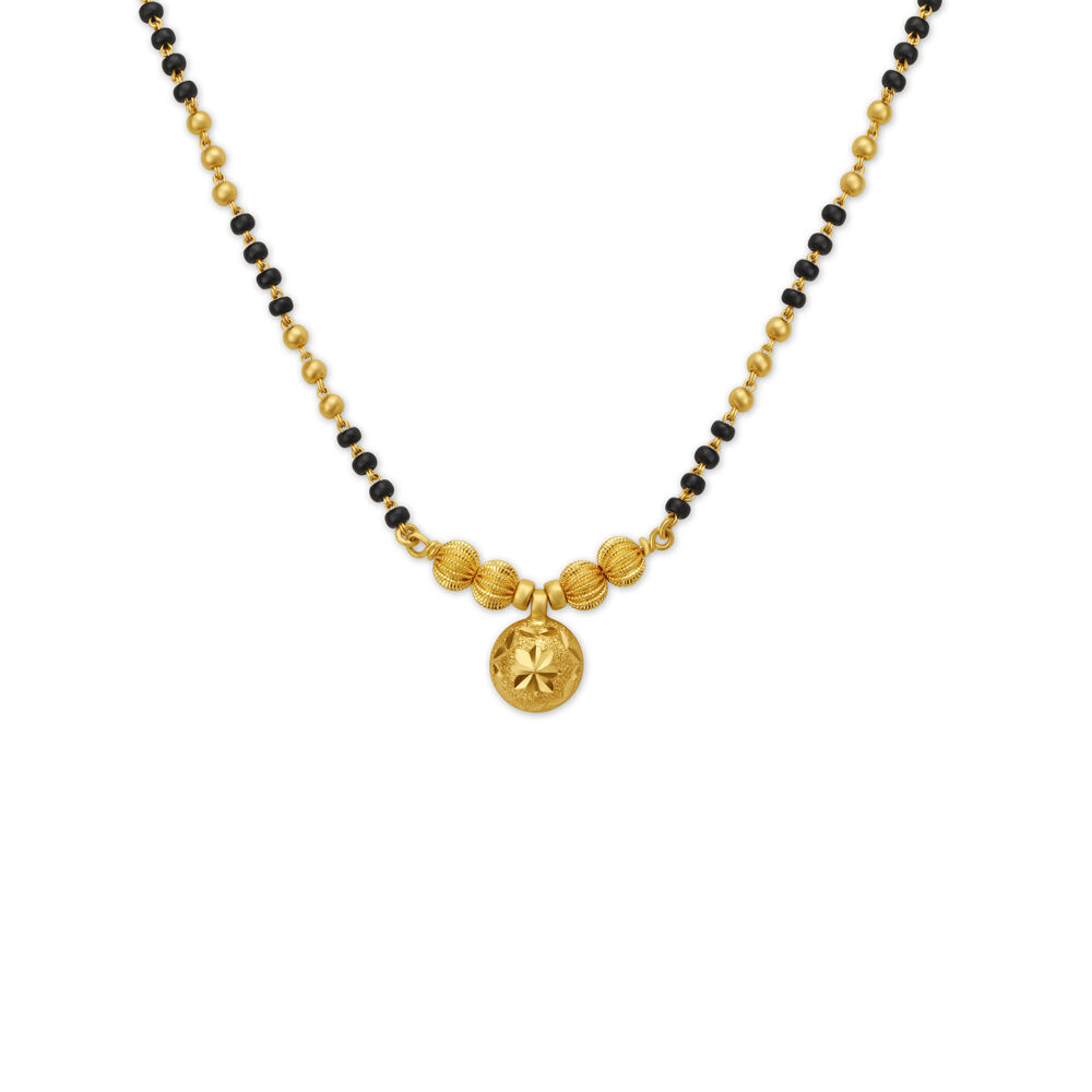 Distinctive Gold Mangalsutra Tanishq Online Store