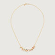 Charm of Cheer 14kt Navratna Necklace,,hi-res image number null