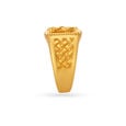Sailor Anchor Gold Finger Ring For Men,,hi-res image number null