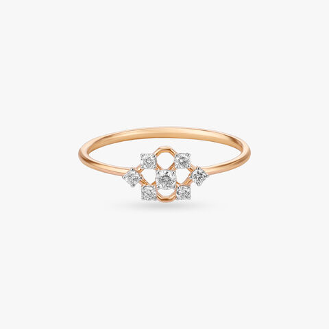 Starlit Blossom Diamond Ring alternate view 1