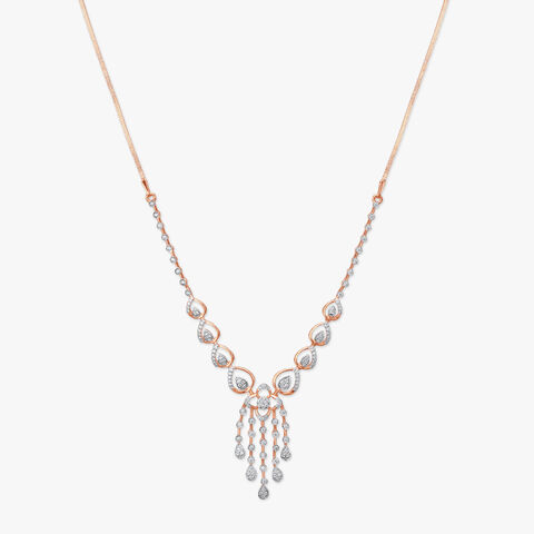 Luminous Lines Diamond Necklace Set