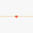 Striking Red Heart Bracelet for Kids,,hi-res image number null