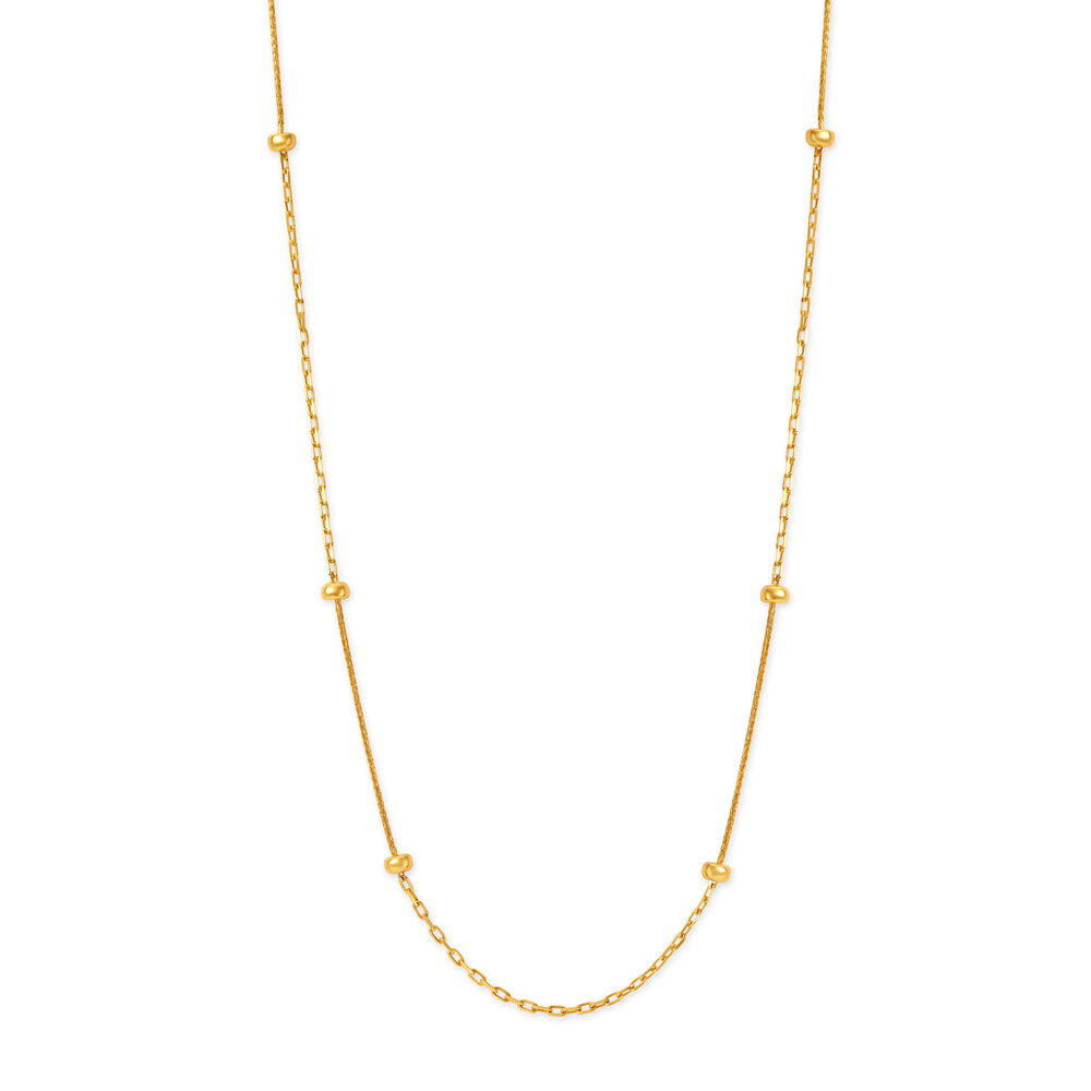 Tanishq white gold chain sales