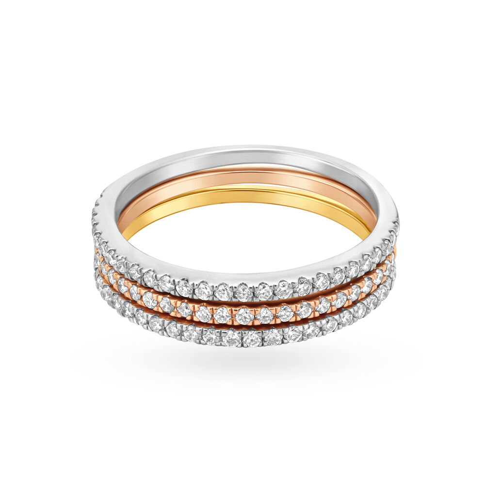 Stackable rings sales tanishq