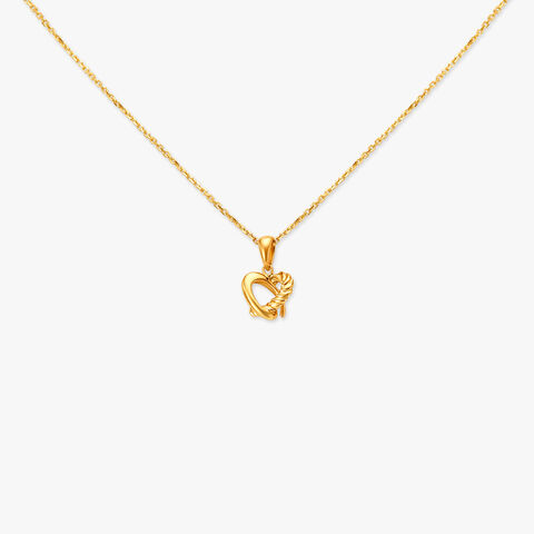 Eternal Gold Pendant With Chain