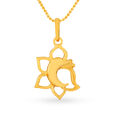 Divine 22 Karat Gold Ganesha Pendant,,hi-res image number null