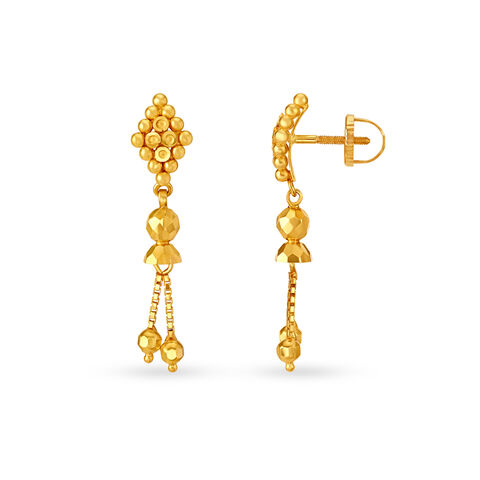 Traditional Graceful Drop Earrings