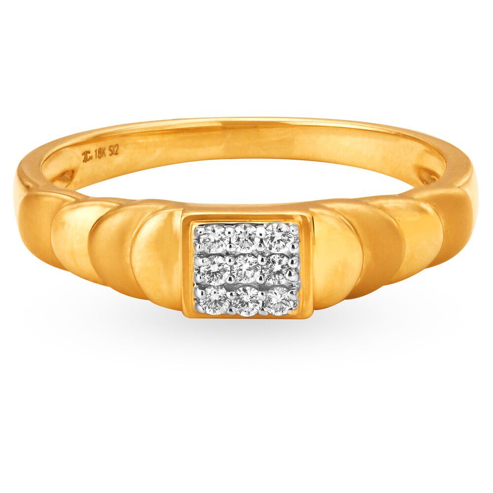 Gentleman s Enchantment Diamond Finger Ring for Men