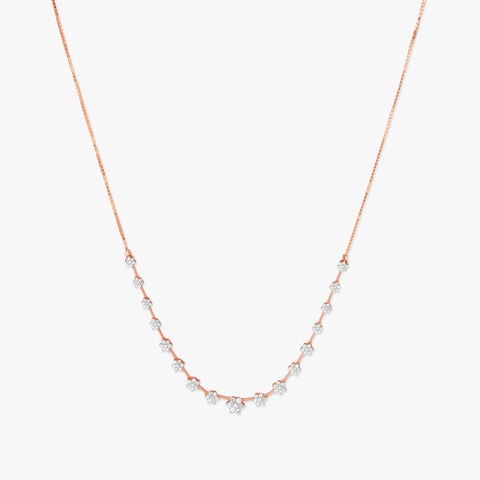 Celestial Trail Diamond Necklace