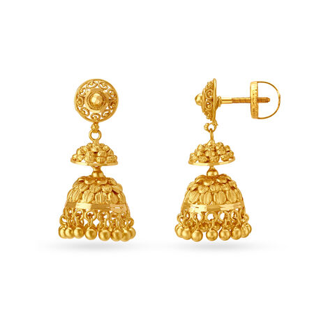 Regal Glamorous Jhumkas