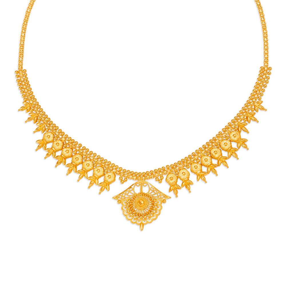 22 Karat Gold Necklace Set