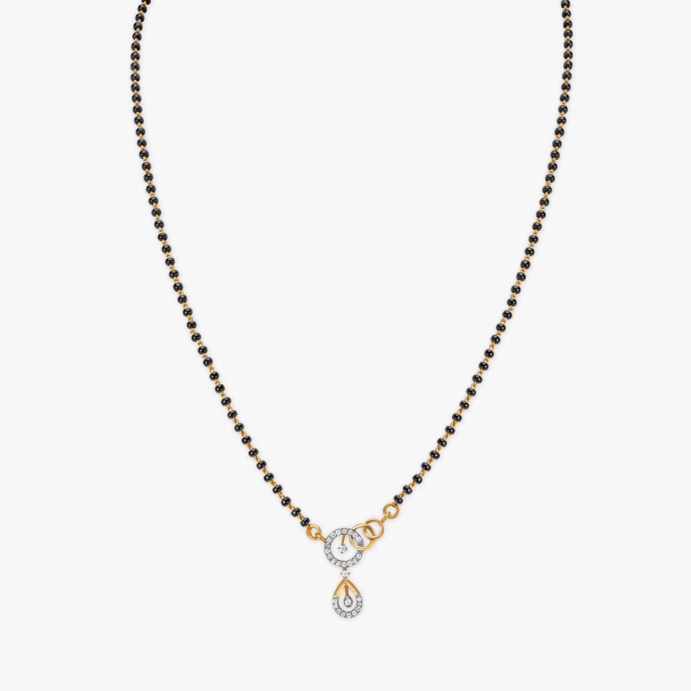 Tanishq diamond mangalsutra shop designs with price