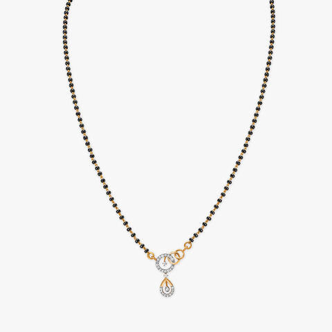 Charming Circlets Diamond Mangalsutra