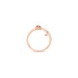 14 KT Rose Gold Magical Diamond Ring with Charm,,hi-res image number null