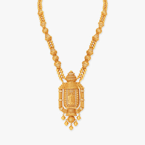 Stunning Mukuteshwar Temple Necklace Set