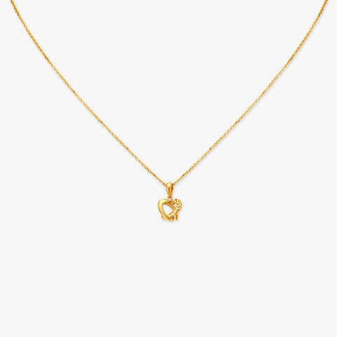 Eternal Gold Pendant With Chain