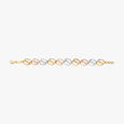Zig-Zag Linked Bracelet,,hi-res image number null