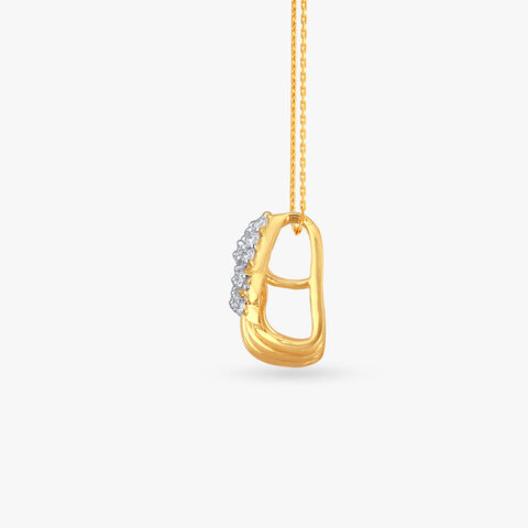 Glam Fringe Diamond Pendant