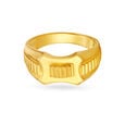 Rugged Style Gold Finger Ring For Men,,hi-res image number null