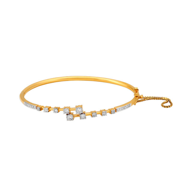 Dazzling Diamond Studded Bangle,,hi-res image number null