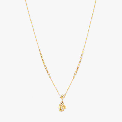 Drop Harmony Gold Necklace