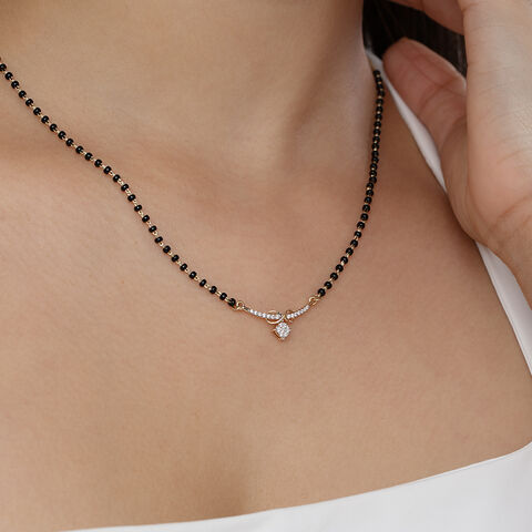 Infinite Elegance Gold and Diamond Mangalsutra