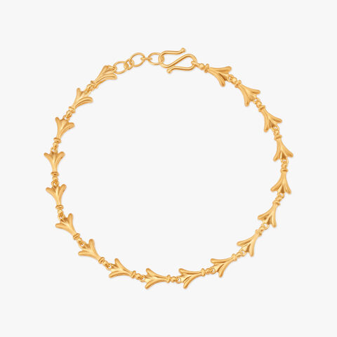 Flowerbud Gold Bracelet
