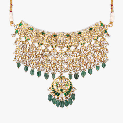 Enchanted Arbor Gold Necklace Set