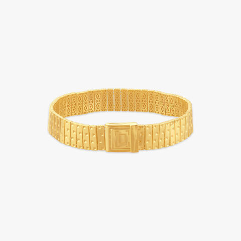 Power Play Gold Bracelet for Men