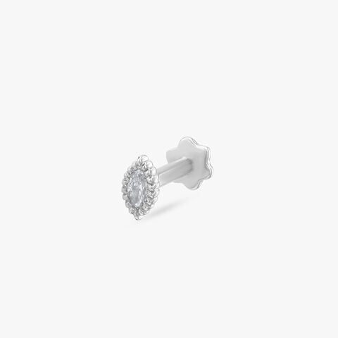 Twilight Gaze Diamond Nose Pin