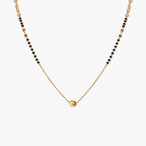 Linear Focus Gold Mangalsutra