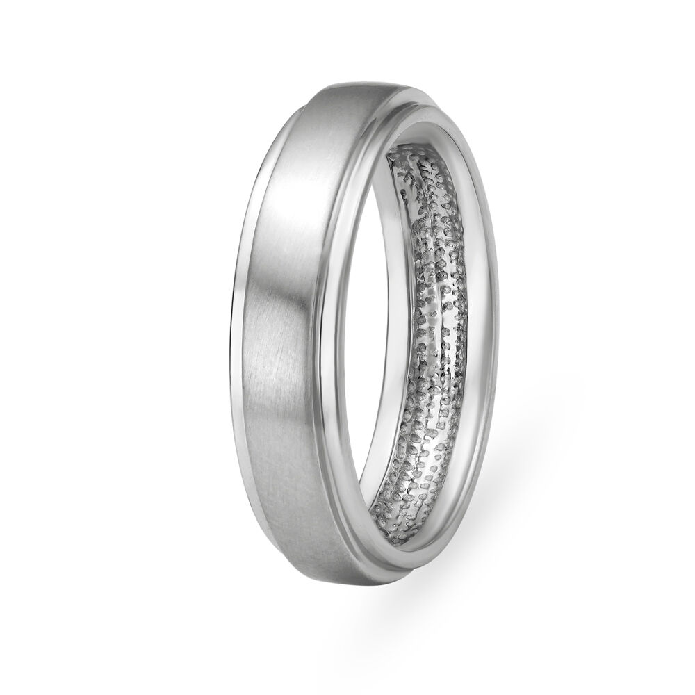 Charming Platinum Ring for Men