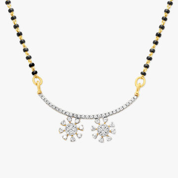 Traditional Flower Vati Mangalsutra