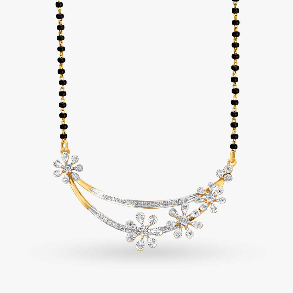 Tanishq mangalsutra diamond new arrivals