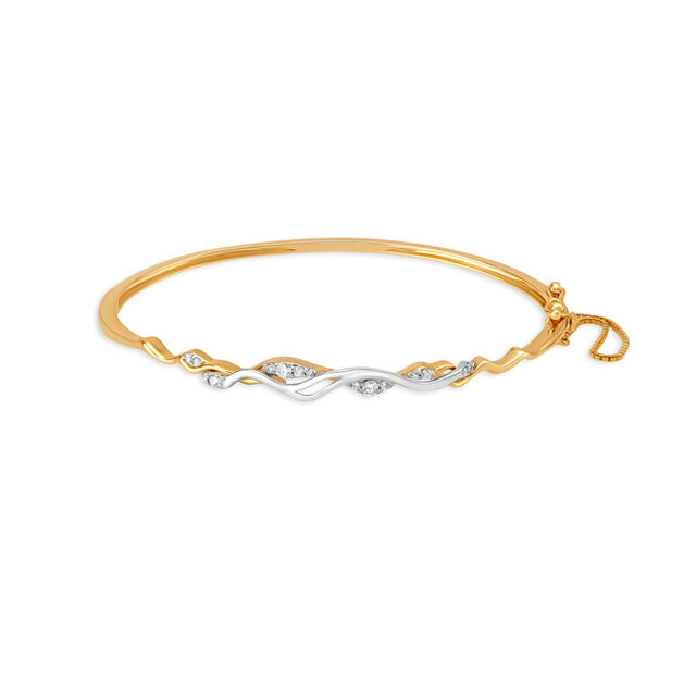 14kt Yellow Gold Bangle - By the Beach,,hi-res image number null