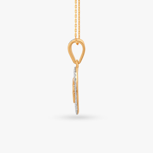 Universal Truth Ik Onkar Diamond Pendant