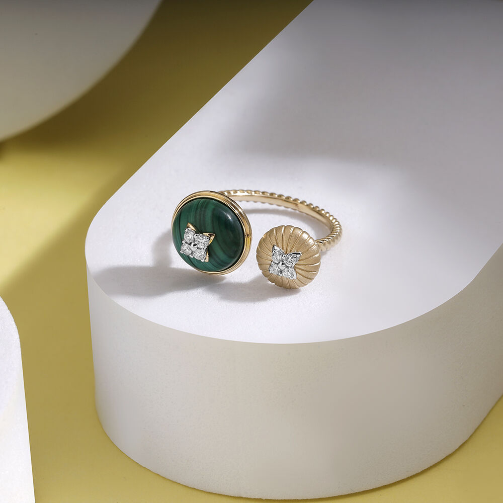 Green shop malachite ring