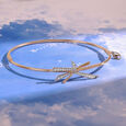 Stellar Radiance 14KT Diamond Bangle,,hi-res image number null