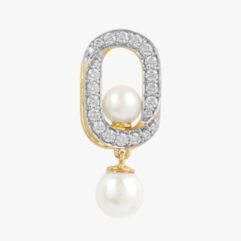 Regal Halo Diamond Pendant and Earrings Set