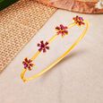 Classy Purple Garnet Bracelet Bangle,,hi-res image number null