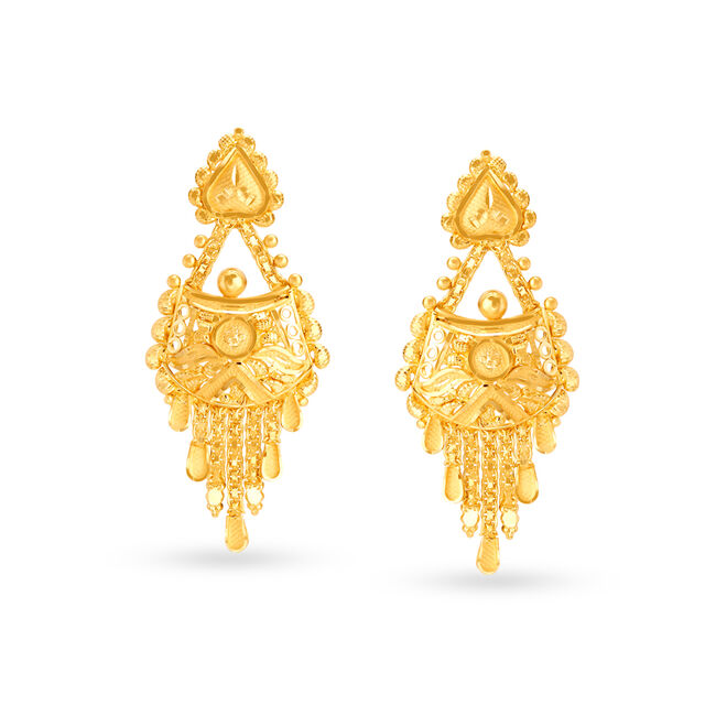 Dazzling Gold Necklace Set,,hi-res image number null