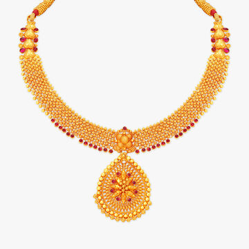 Opulent Floral Necklace