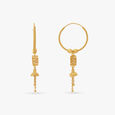 Glinting Rajkot Bali Hoop Earrings,,hi-res image number null