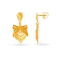 Traditional Gold Drop Earrings,,hi-res image number null